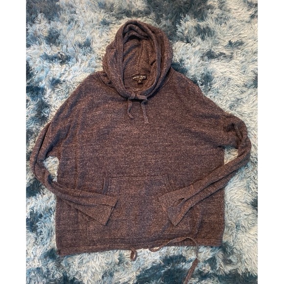 Barefoot Dreams Tops - Barefoot Dreams CozyChic Life Heathered Gray Pullover Hoodie‎ 1X